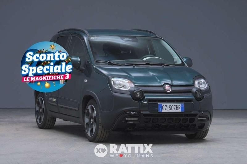 Verde foresta metallizzato Usata 2025 Fiat Panda Cross Cross Due volumi | 11.700 € (Super prezzo) - Immagine 1/4