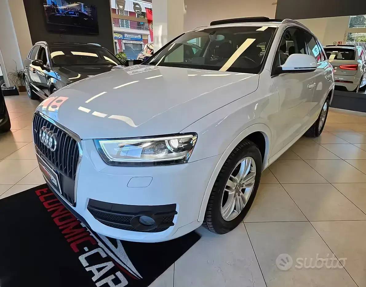 Usata Audi Q3 Advanced 140 CV (102 kW) 2014 Bianco SUV