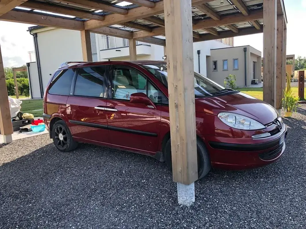Usata Peugeot 807 128 CV (94 kW) 2004 Rosso Monovolume