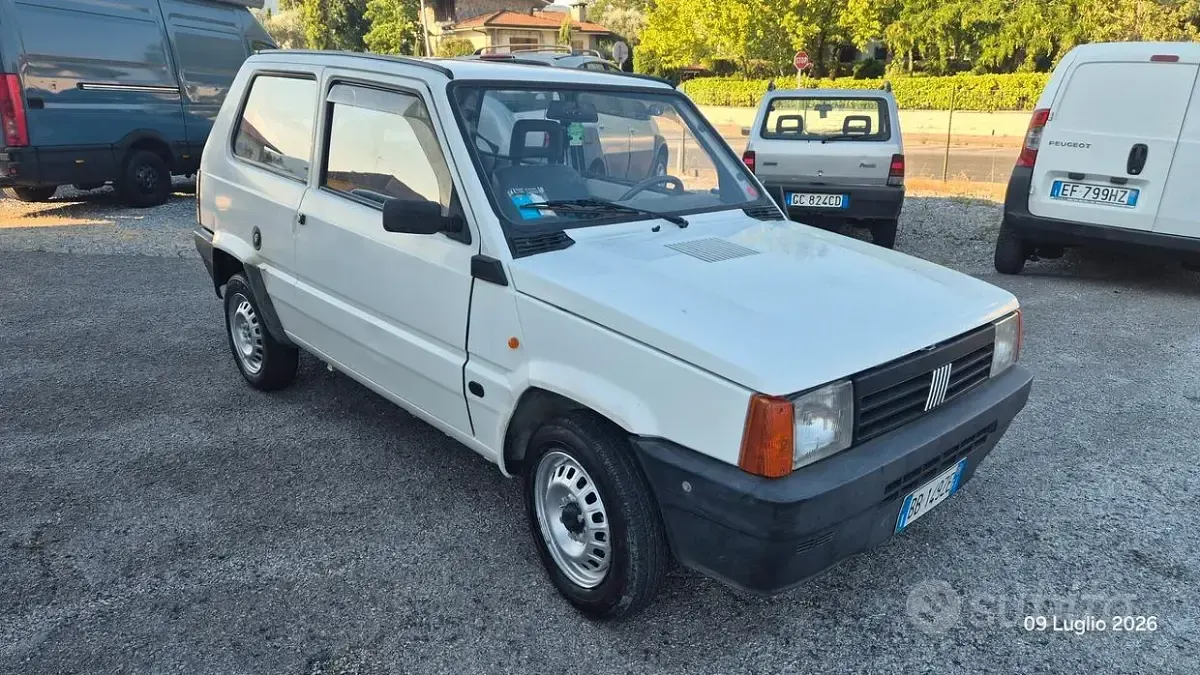 Usata Fiat Panda Young 39 CV (28 kW) 1999 Bianco Berlina