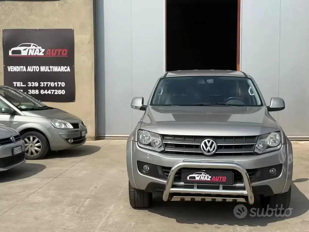 Usado VW Amarok Highline 164 CV (120 kW) 2012 Gris Pickup/Camioneta