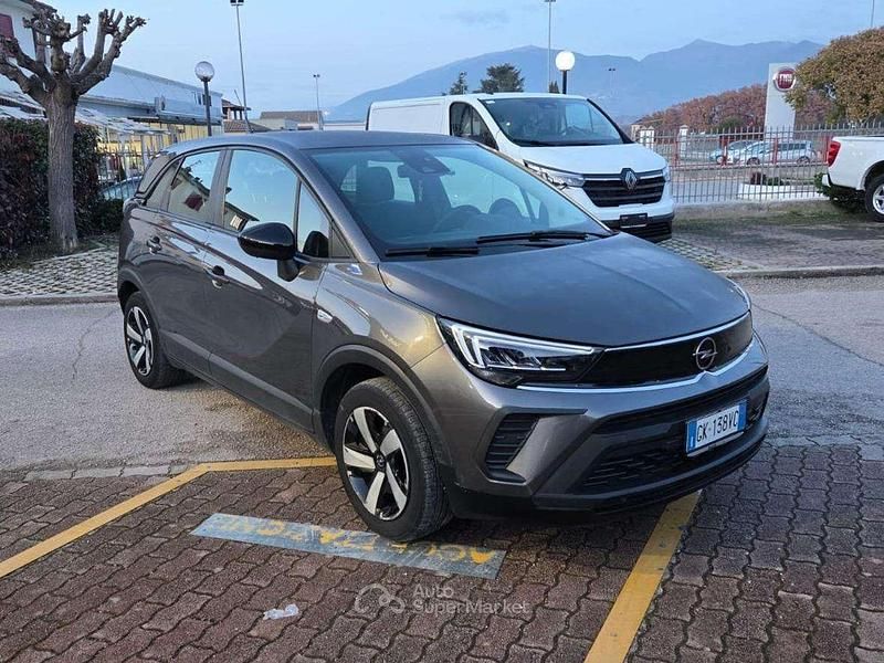 Usata Opel Crossland X Elegance 83 CV (61 kW) 2022 Grigio SUV