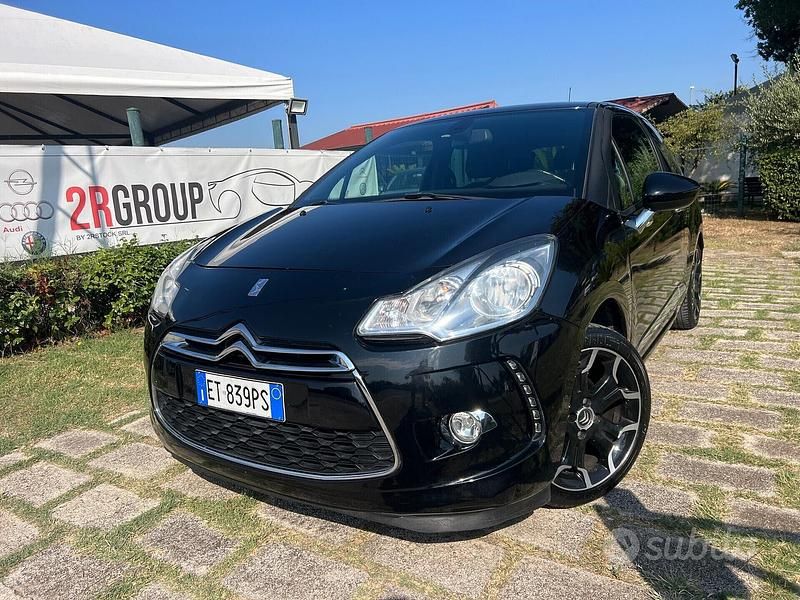 Usata Citroën DS3 82 CV (60 kW) 2013 Nero Utilitaria