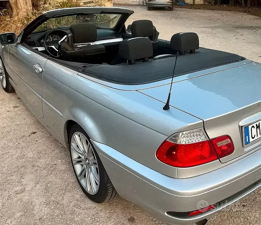 Usata BMW 318 Cabriolet 143 CV (105 kW) 2004 Grigio Cabrio