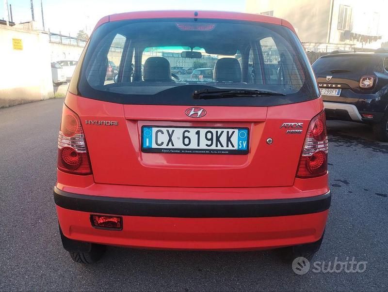 Usata Hyundai Atos Prime 2005 Rosso Utilitaria