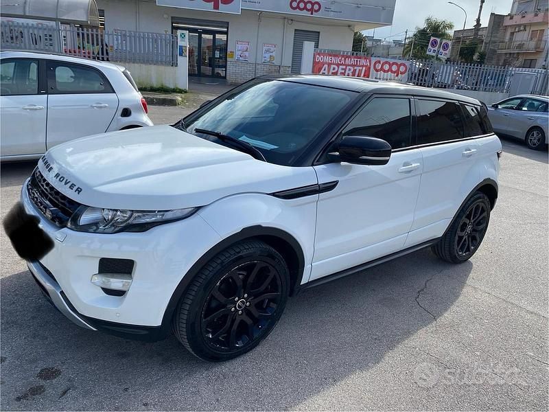 Usata Land Rover Range Rover evoque 2012 Bianco SUV