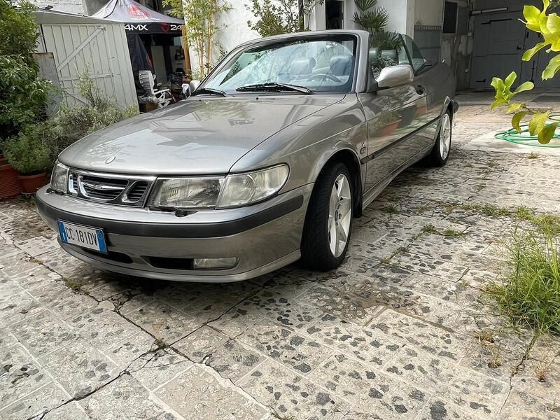 Usata Saab 9-3 Cabriolet 185 CV (136 kW) 2001 Grigio Cabrio