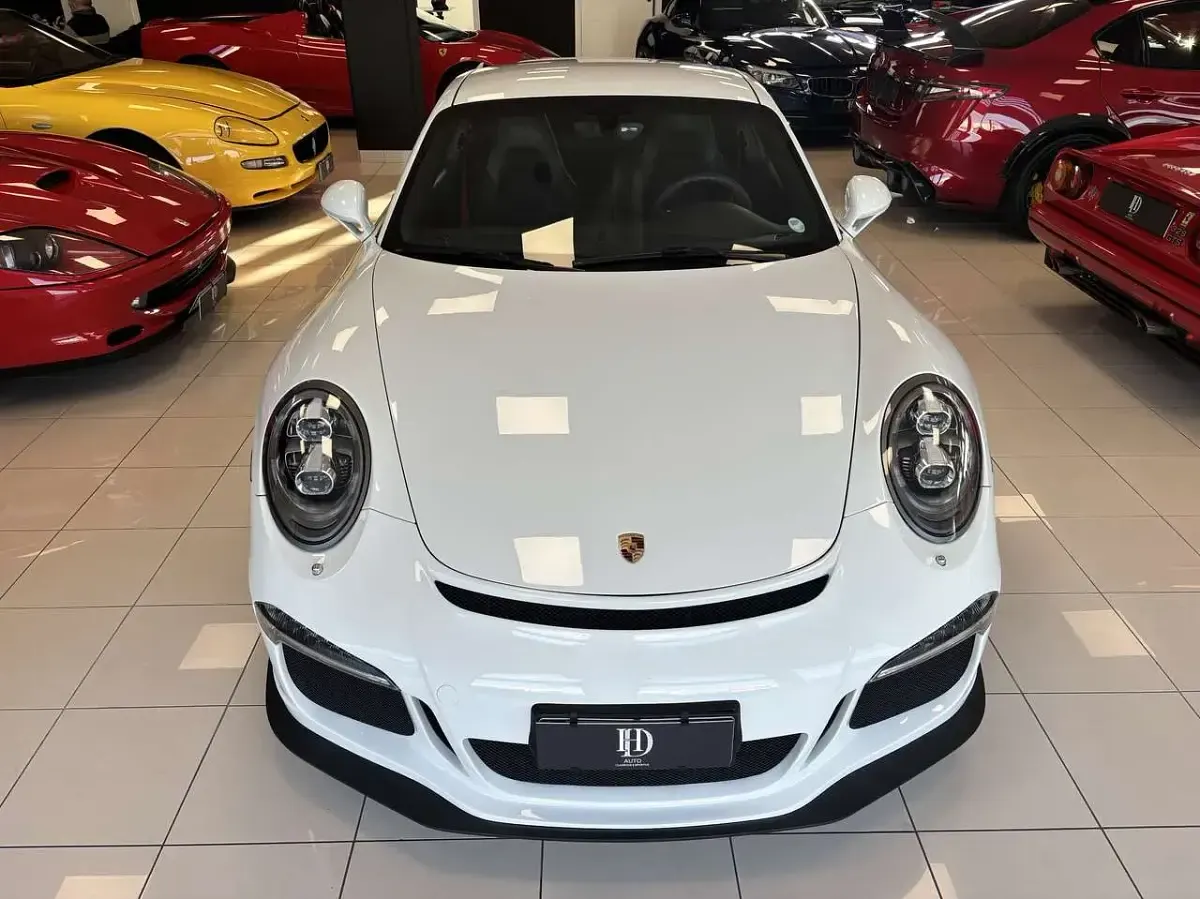 Usata Porsche 991 476 CV (350 kW) 2014 Pure white Coupé