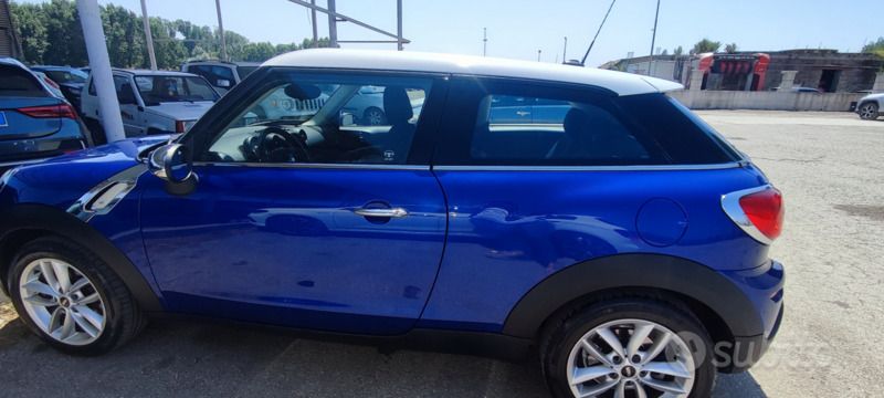 Usata Mini Paceman 122 CV (89 kW) 2013 Blu Utilitaria