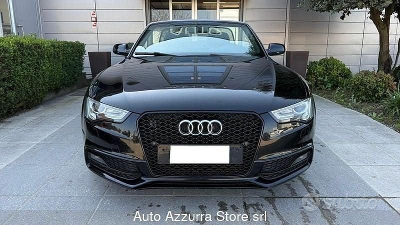 Usata Audi A5 Cabriolet Business 211 CV (155 kW) 2013 Nero Cabrio