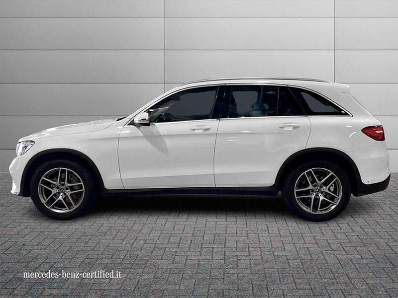 Usata Mercedes GLC220 Premium 170 CV (125 kW) 2017 Bianco polare SUV