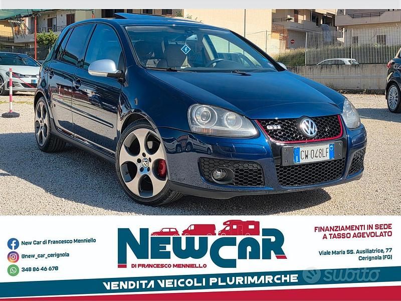Usata VW Golf IV GTI 199 CV (146 kW) 2005 Blu Berlina