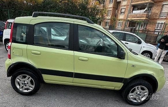 Usata Fiat Panda 4x4 69 CV (50 kW) 2005 Verde Utilitaria