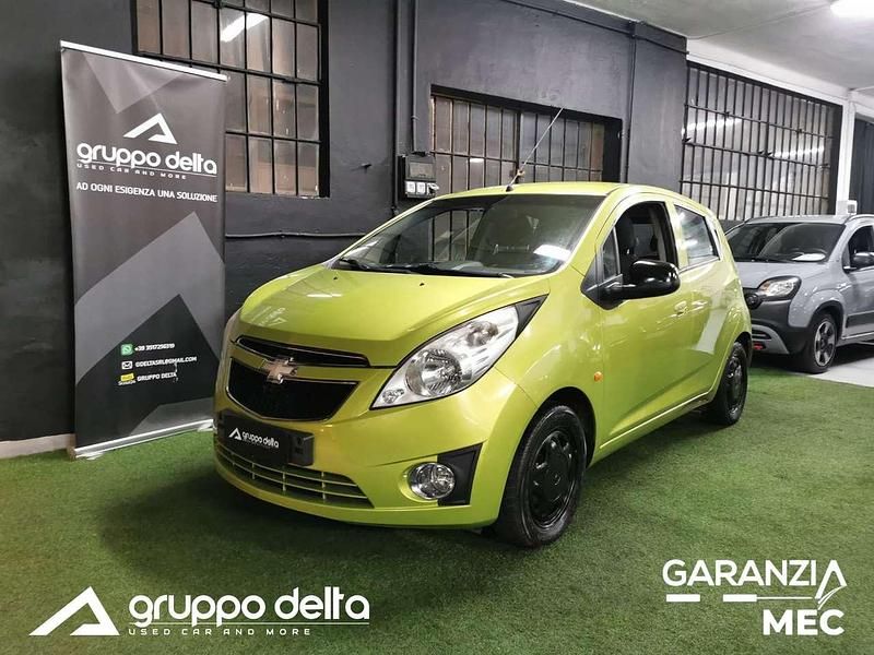 Usata Chevrolet Spark LS 68 CV (50 kW) 2011 Verde vipera Utilitaria