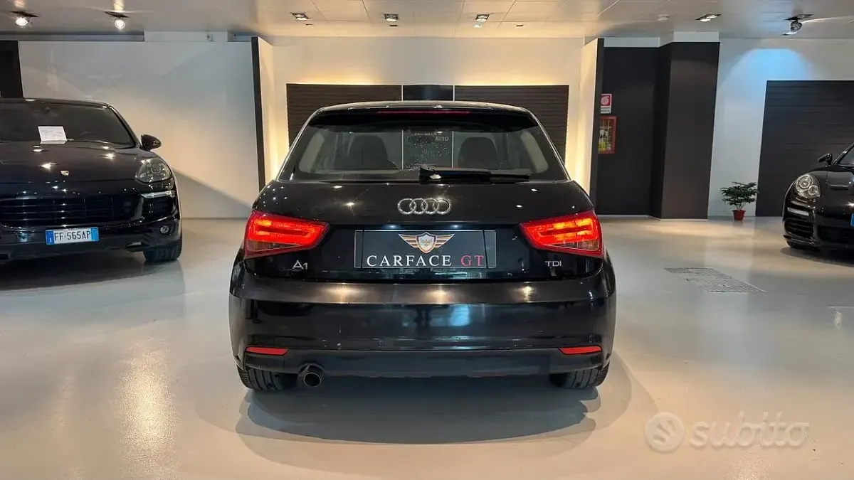Käytetty Audi A1 90 HP (66 kW) 2017 Musta Viistoperä