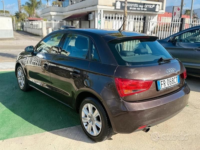 Usata Audi A1 Sportback 105 CV (77 kW) 2014 Marrone Utilitaria