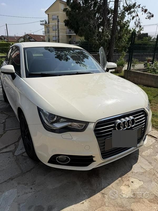 Usata Audi A1 Ambition 86 CV (63 kW) 2011 Bianco Utilitaria
