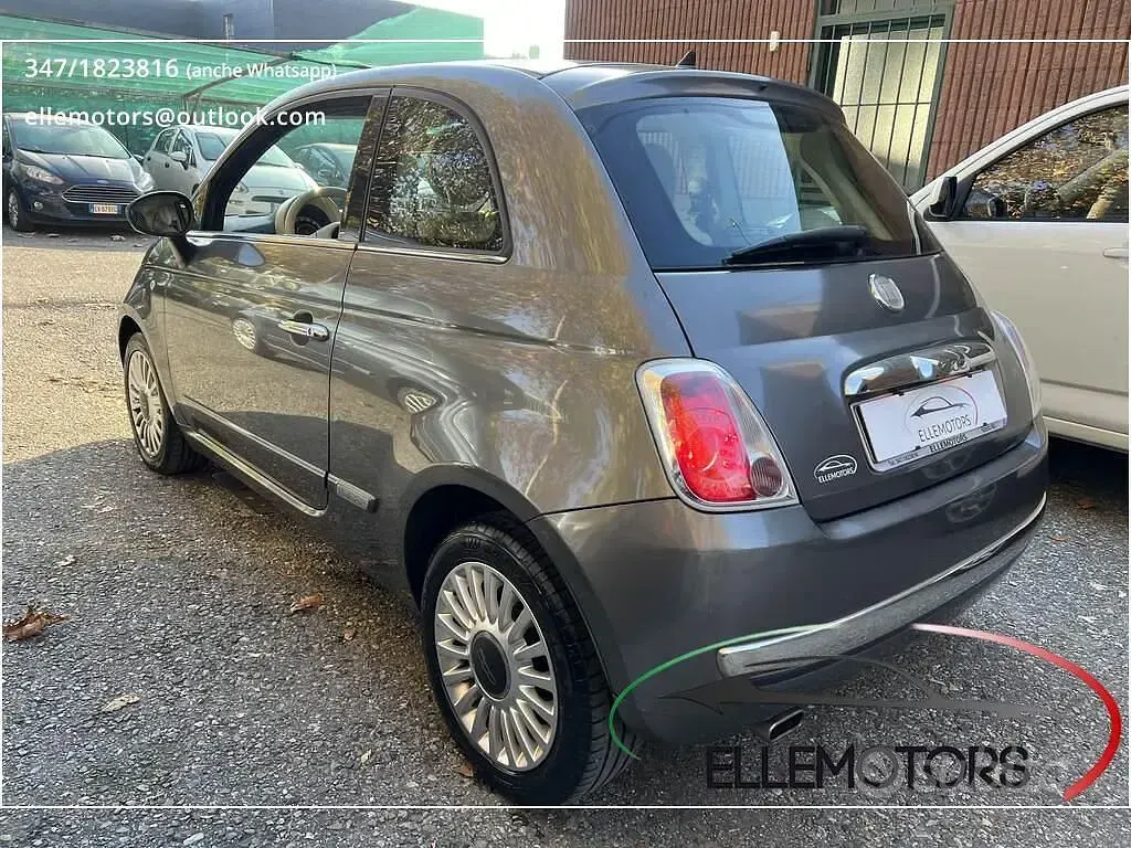 Usata Fiat 500 Lounge 69 CV (50 kW) 2011 Grigio Berlina