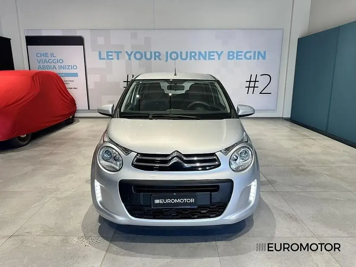 Second-hand Citroën C1 Feel 72 CP (52 kW) 2021 Argintiu Hatchback