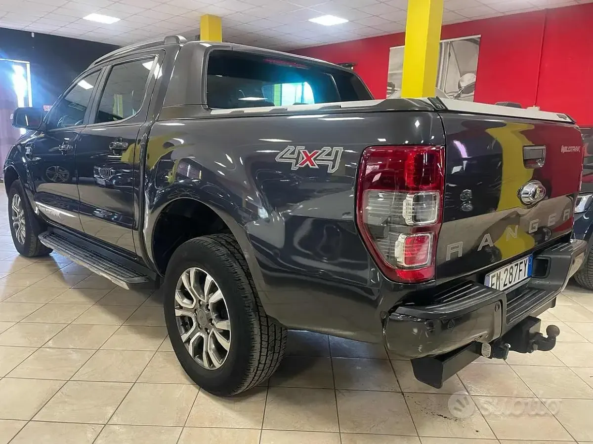 Usata Ford Ranger Wildtrack 200 CV (147 kW) 2017 Nero Pick-up