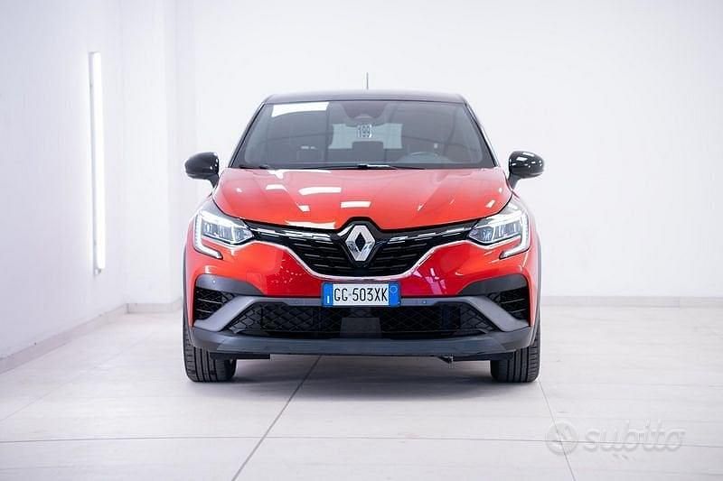 Usata Renault Captur RS Line 145 CV (106 kW) 2021 Rosso SUV