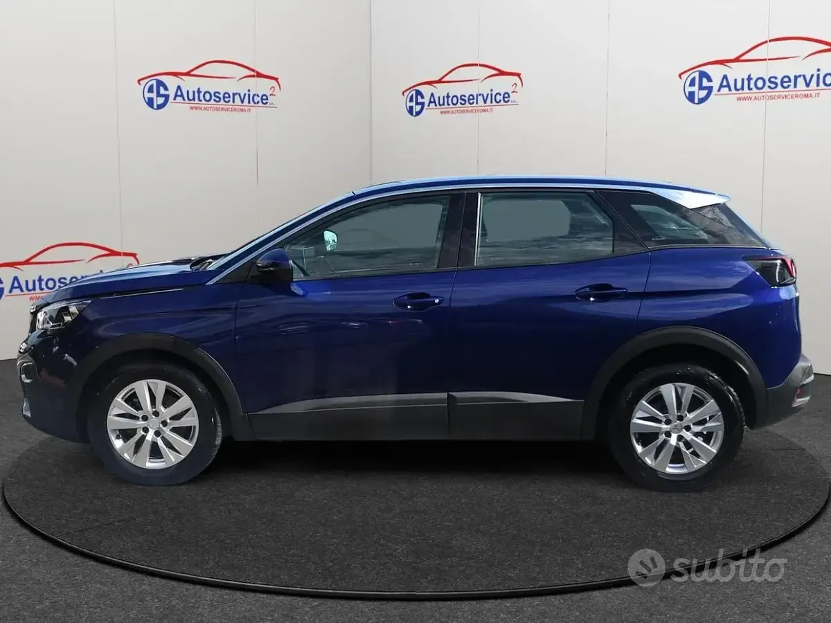 Usata Peugeot 3008 GT-line 131 CV (96 kW) 2020 Blu SUV