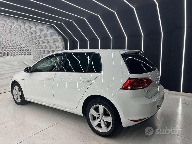 Usata VW Golf VII 110 CV (80 kW) 2015 Bianco Berlina