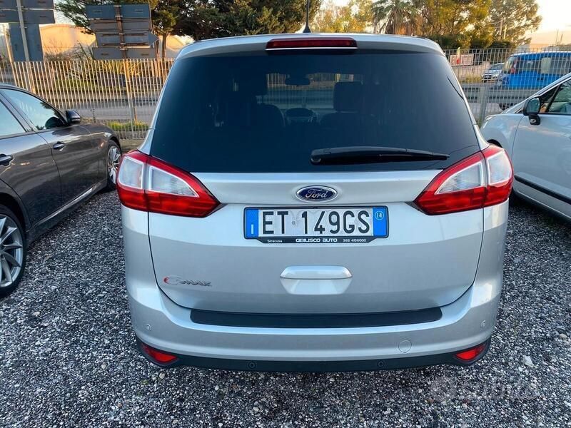 Usata Ford C-MAX Titanium 115 CV (84 kW) 2014 Argento Monovolume