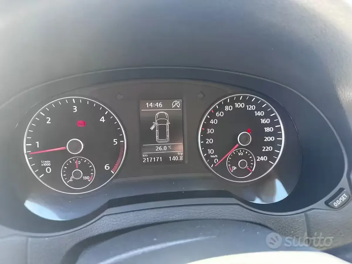 Usata VW Sharan 140 CV (102 kW) 2015 Grigio Monovolume