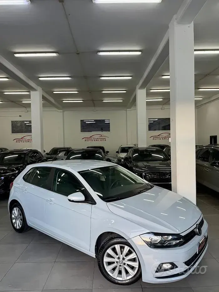 Usata VW Polo 80 CV (58 kW) 2019 Bianco Utilitaria
