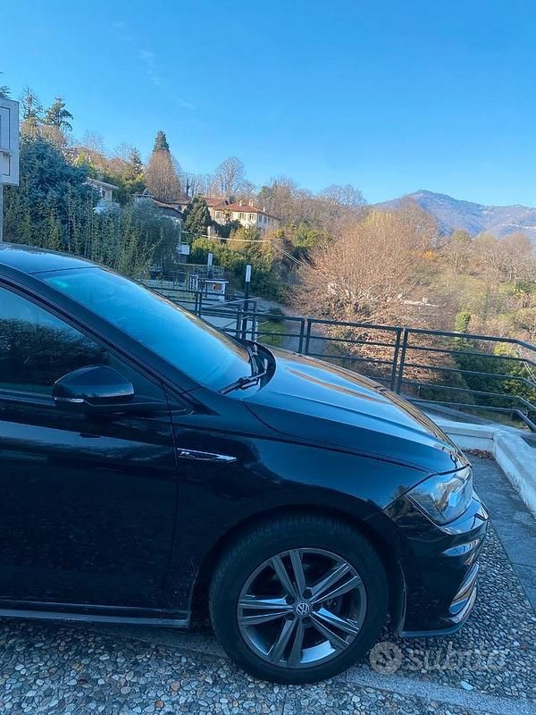 Usata VW Polo 95 CV (69 kW) 2020 Nero Utilitaria