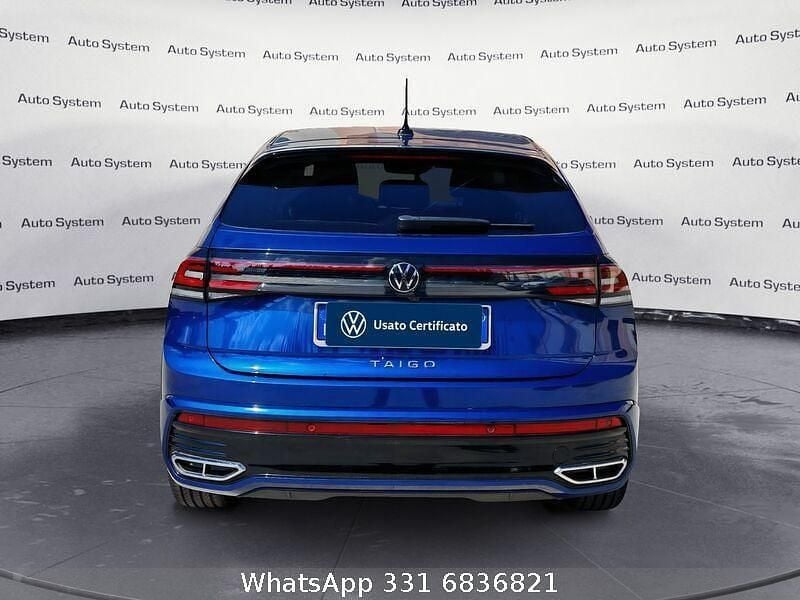 Usata VW Taigo R-line 110 CV (80 kW) 2023 Reef blue SUV