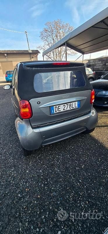 Usata Smart ForTwo Cabrio Pure 61 CV (44 kW) 2006 Grigio Cabrio