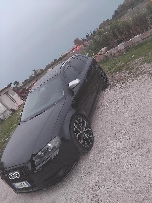 Usata Audi A3 S-Line 170 CV (125 kW) 2007 Nero Utilitaria