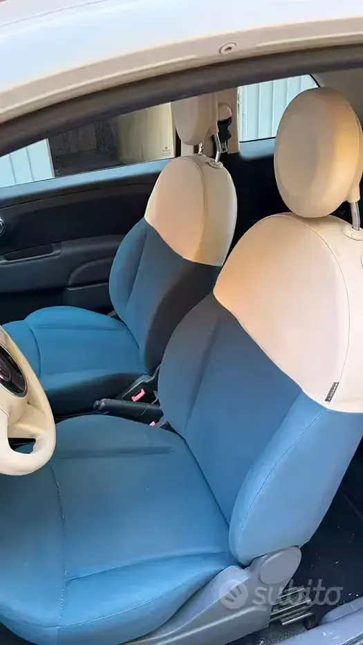 Usata Fiat 500 69 CV (50 kW) 2007 Bianco Berlina