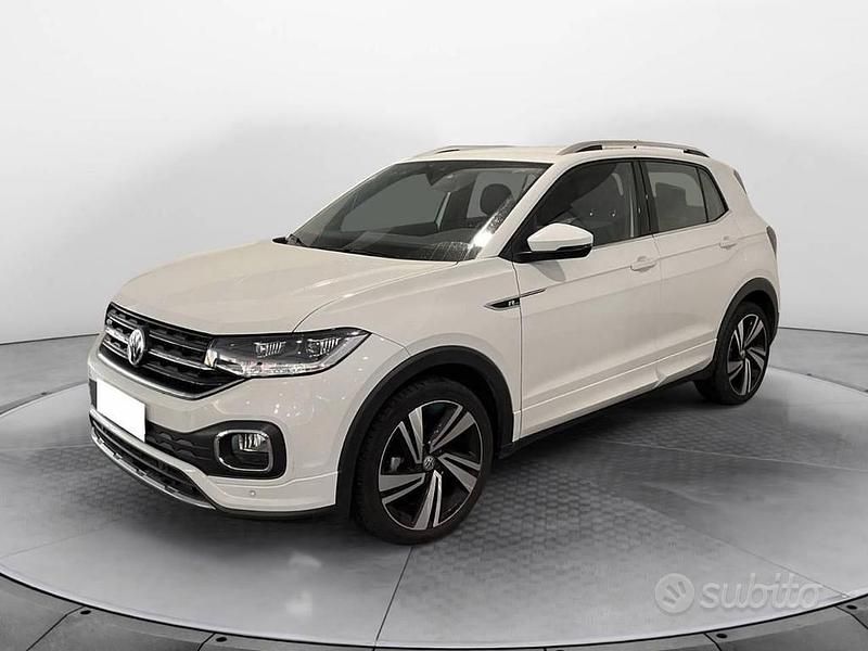 Bianco Usata 2020 VW T-Cross Advance SUV | 19.900 € (Buon prezzo) - Immagine 1/4
