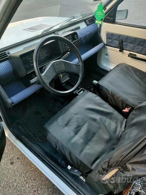 Usata Fiat Panda Young 34 CV (25 kW) 1990 Bianco Utilitaria