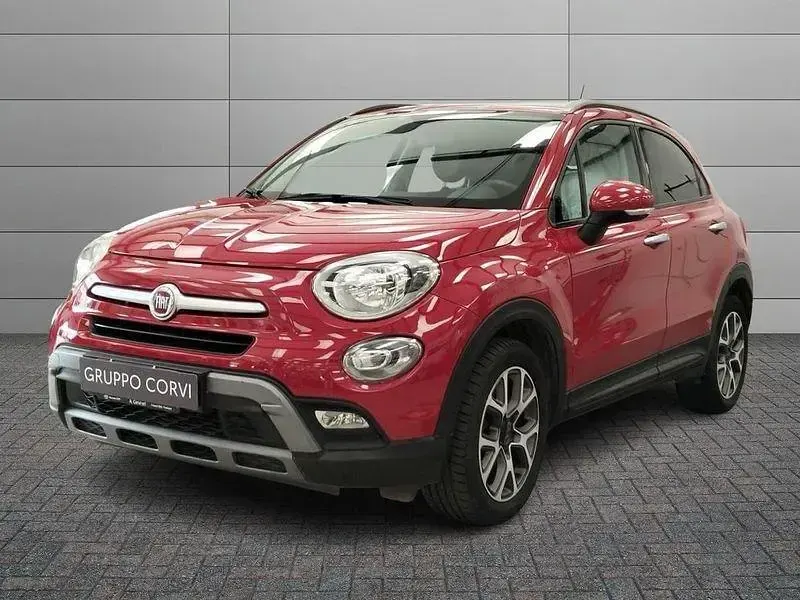 Usata Fiat 500X Cross 95 CV (69 kW) 2018 Rosso SUV