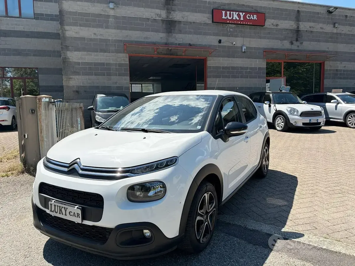 Usata Citroën C3 PureTech 82 CV (60 kW) 2018 Bianco Utilitaria