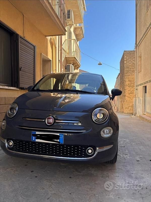 Usata Fiat 500 105 CV (77 kW) 2020 Blu Utilitaria