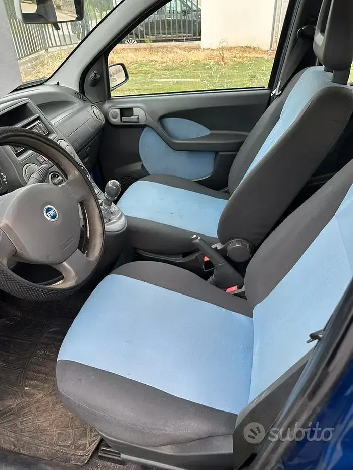 Usata Fiat Panda 60 CV (44 kW) 2007 Bluazzurro Utilitaria