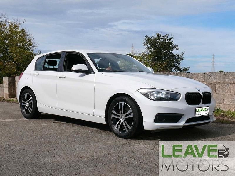Usata BMW 116 Efficient Dynamics 116 CV (85 kW) 2015 Bianco Utilitaria