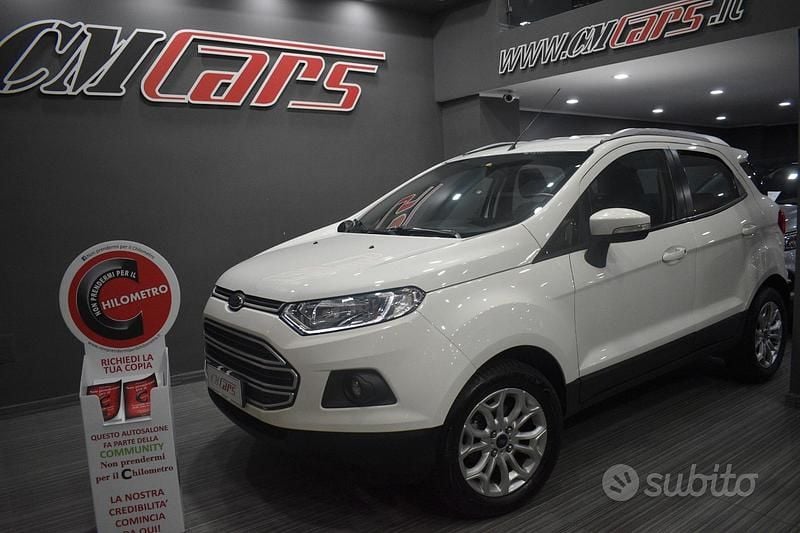 Bianco Usata 2017 Ford Ecosport SUV | 11.499 € (Buon prezzo) - Immagine 1/4