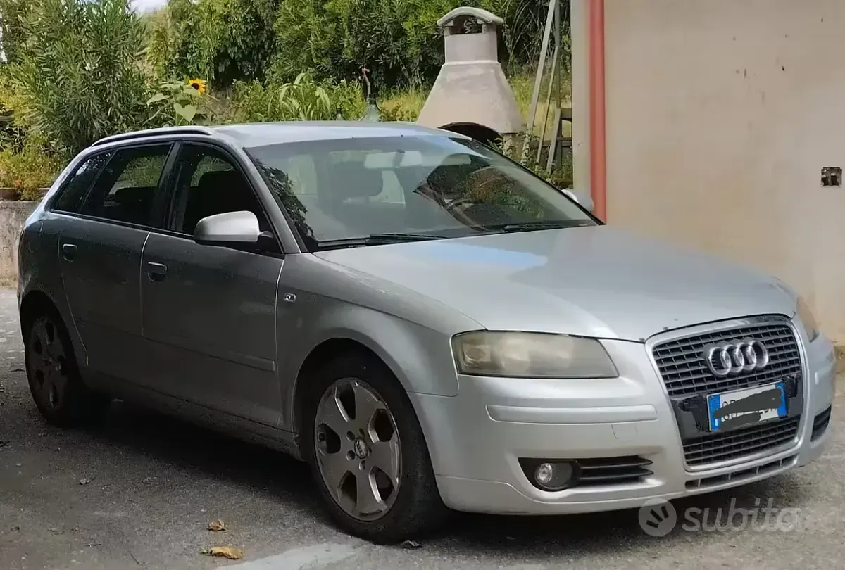 Usata Audi A3 140 CV (102 kW) 2006 Grigio Utilitaria