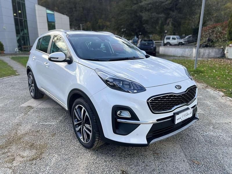 Bianco Usata 2021 Kia Sportage Style SUV | 18.900 € (Buon prezzo) - Immagine 1/4