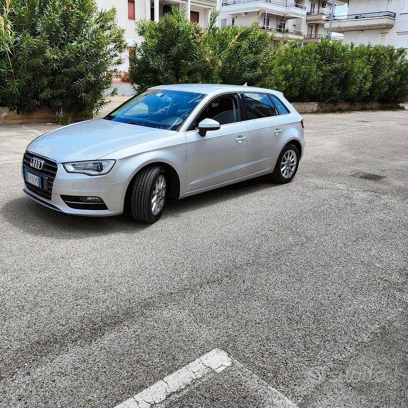 Usata Audi A3 Ambiente 105 CV (77 kW) 2014 Grigio Berlina