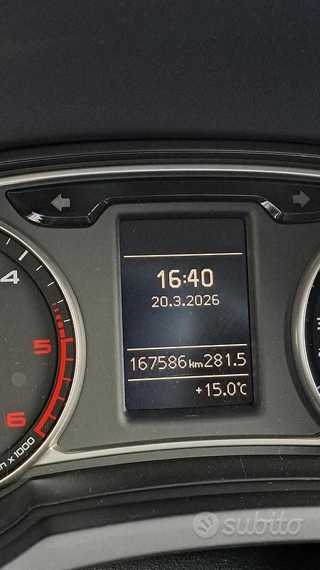 Usata Audi A1 Ambition 90 CV (66 kW) 2012 Bianco Utilitaria