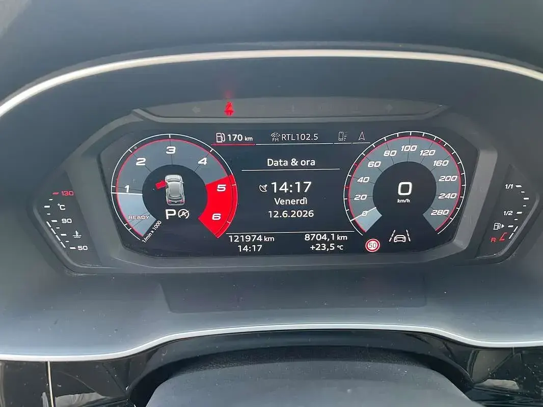 Usata Audi Q3 Advanced 150 CV (110 kW) 2019 Nero SUV