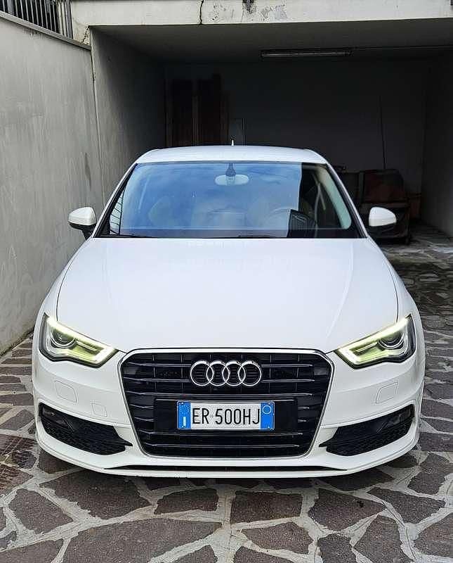 Usata Audi A3 Ambition 150 CV (110 kW) 2013 Bianco Berlina