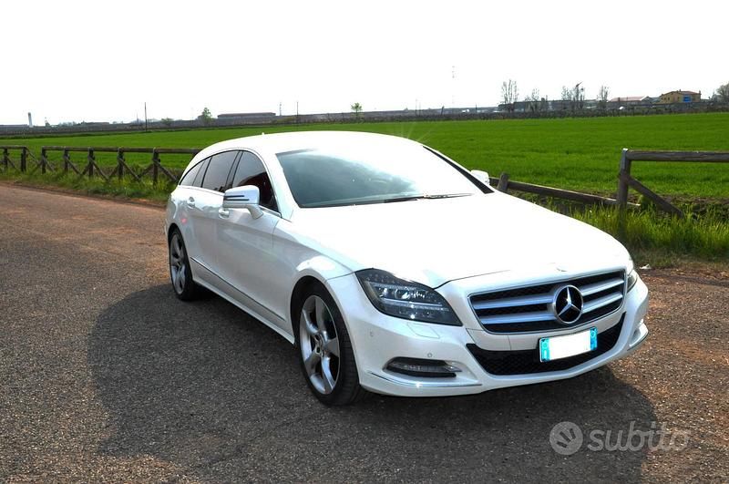 Usata Mercedes CLS250 Shooting Brake 204 CV (150 kW) 2014 Bianco Station wagon